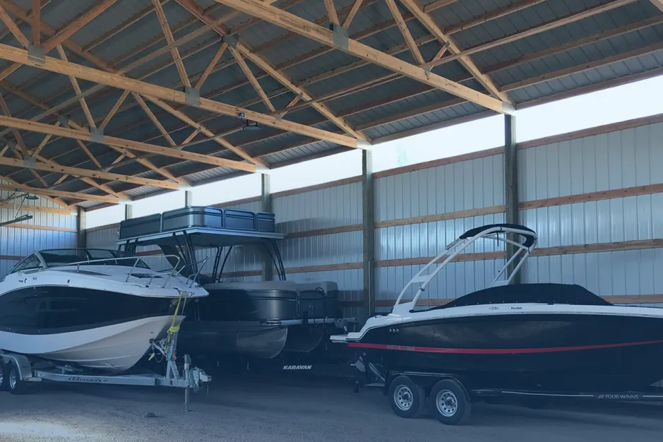 winter boat storage whitefish marine